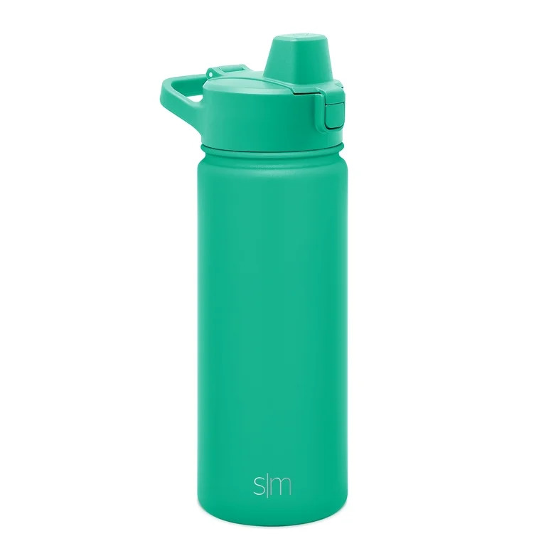 Simple Modern 18 fl oz Insulated Stainless Steel Summit Water Bottle with Silicone Straw Lid|Isla... | Walmart (US)