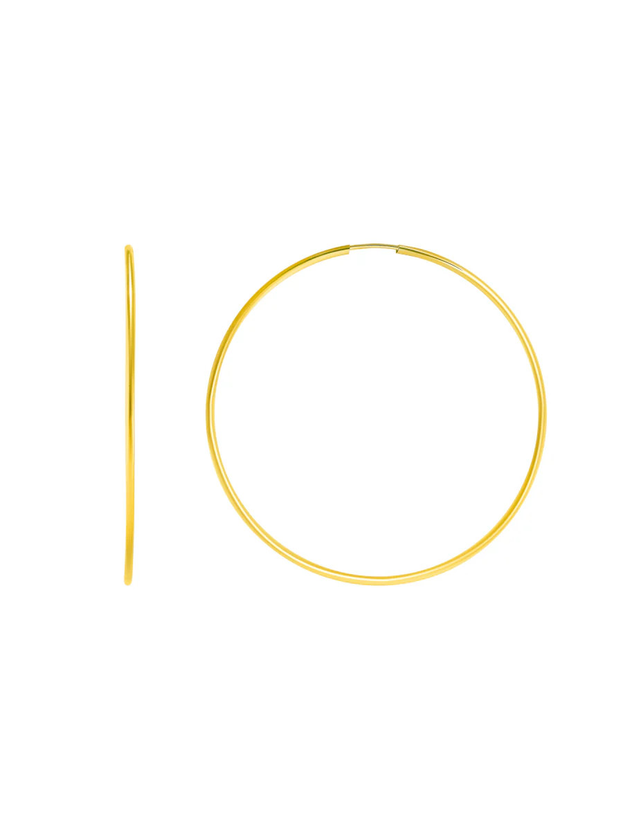 Endless Hoop Earrings | leMel