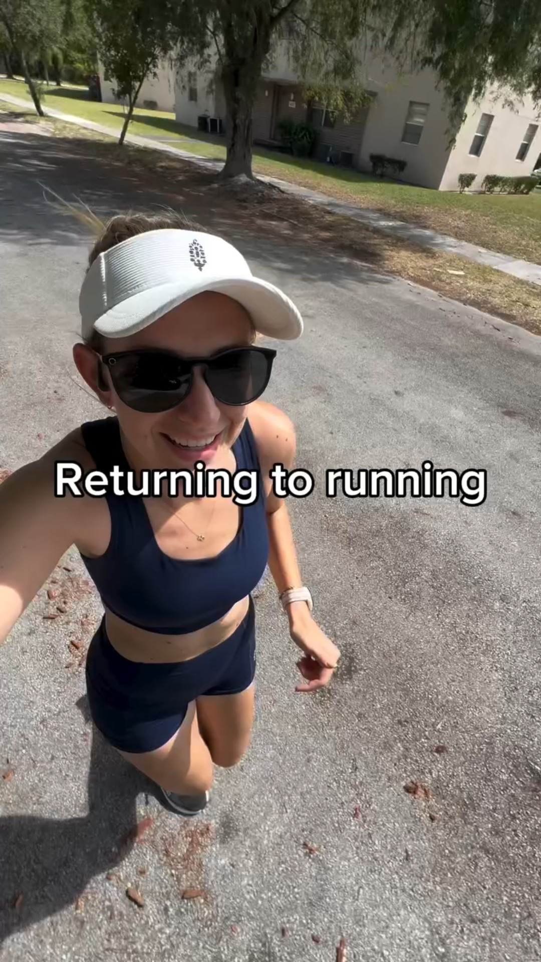 WE BACK BABYYYY🏃🏼‍♀️🏃🏼‍♀️🏃🏼‍♀️

Navy matching set 

#belowaveragerunning #embracethepace #injuryrecovery

#LTKFindsUnder100 #LTKActive