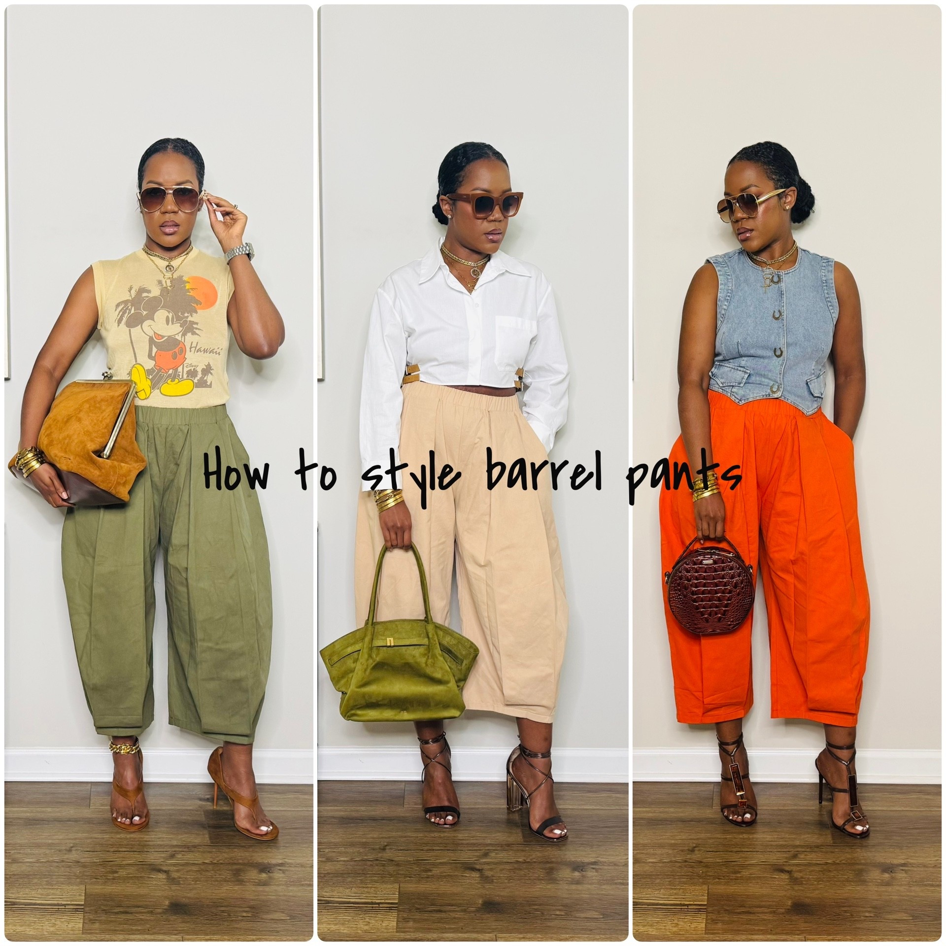 Hey, y’all! Check out my latest YouTube video on how to style barrel pants! YouTube: The Glam Corridor.

#LTKdayinmylife #LTKvlog #LTKMidsize