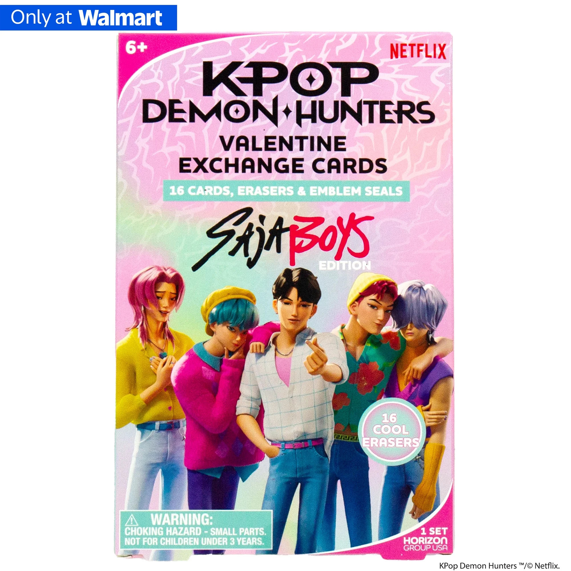 Netflix KPop Demon Hunters™ Valentine Exchange Cards — Saja Boys Edition (Walmart Exclusive) | Walmart (US)