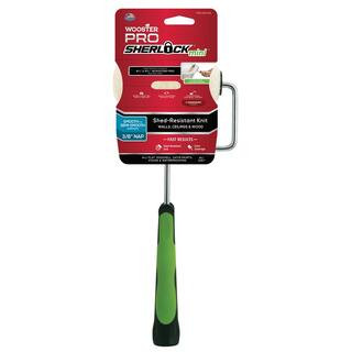 Wooster 4-1/2 in. x 3/8 in. Pro Surpass Shed-Resistant Knit Cage Frame Mini Roller Assembly 0HR02... | The Home Depot