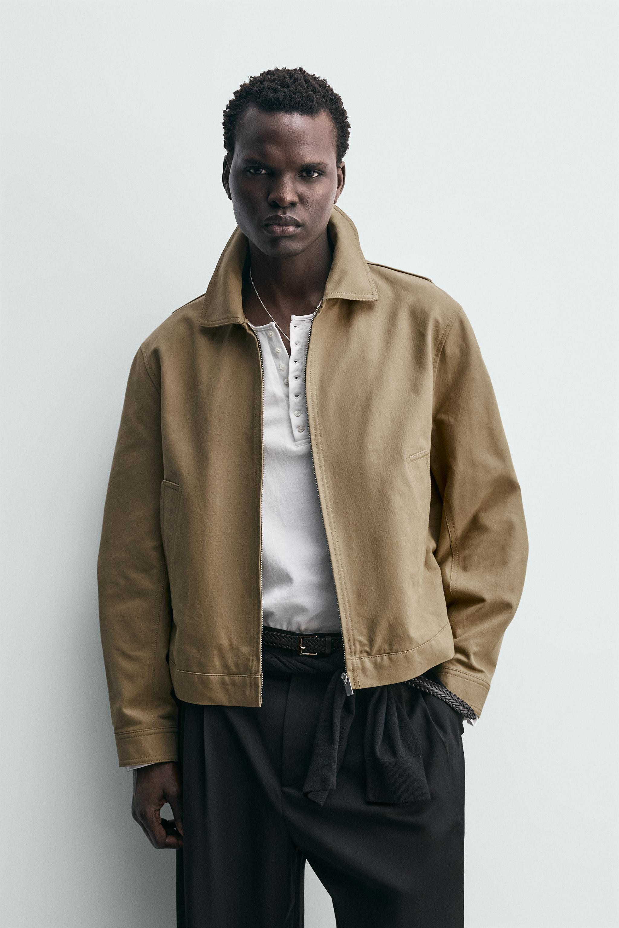 CROPPED FIT JACKET | Zara US