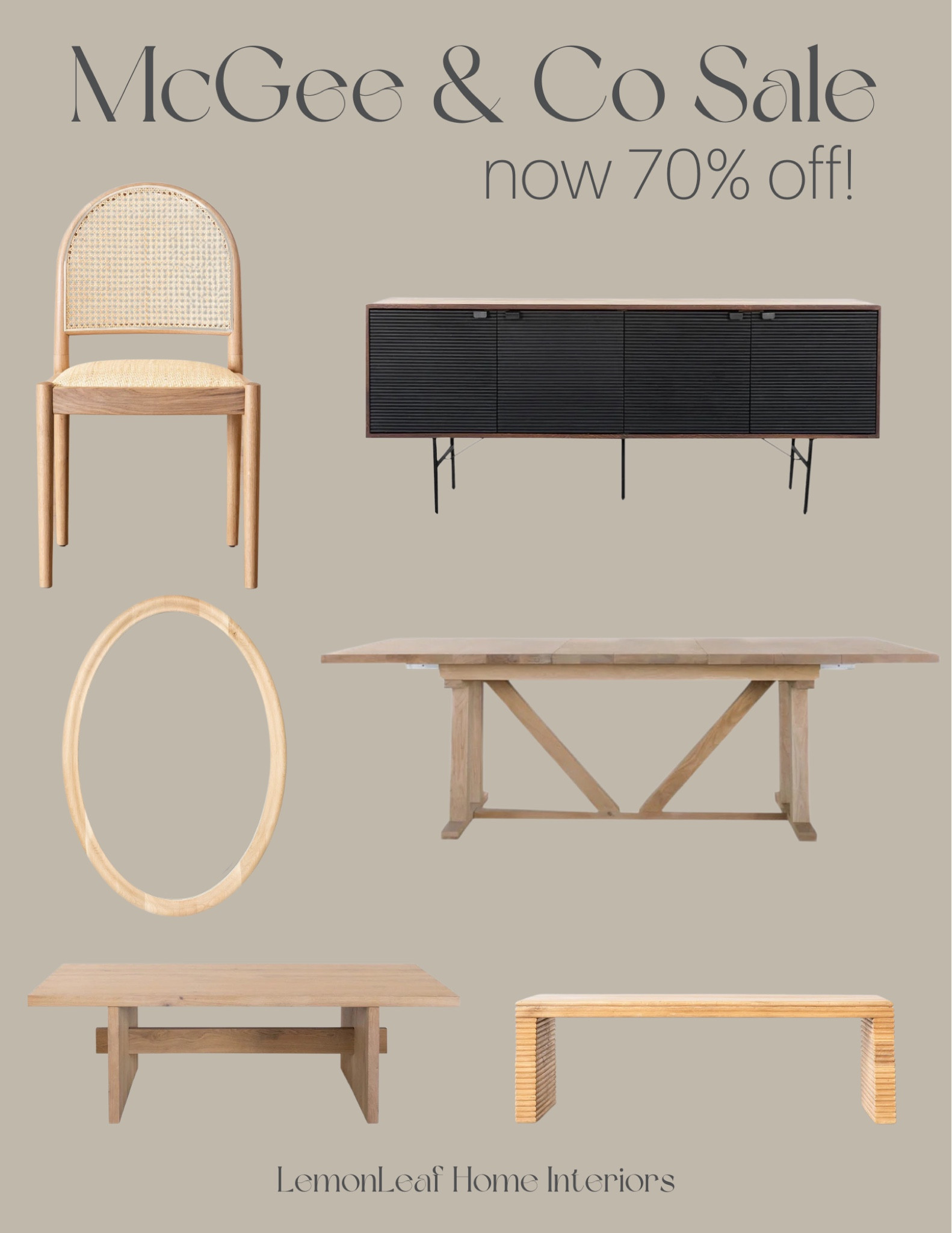 McGee and Co warehouse sale! 70% OFF select items for home. 


#LTKsalealert #LTKstyletip #LTKhome