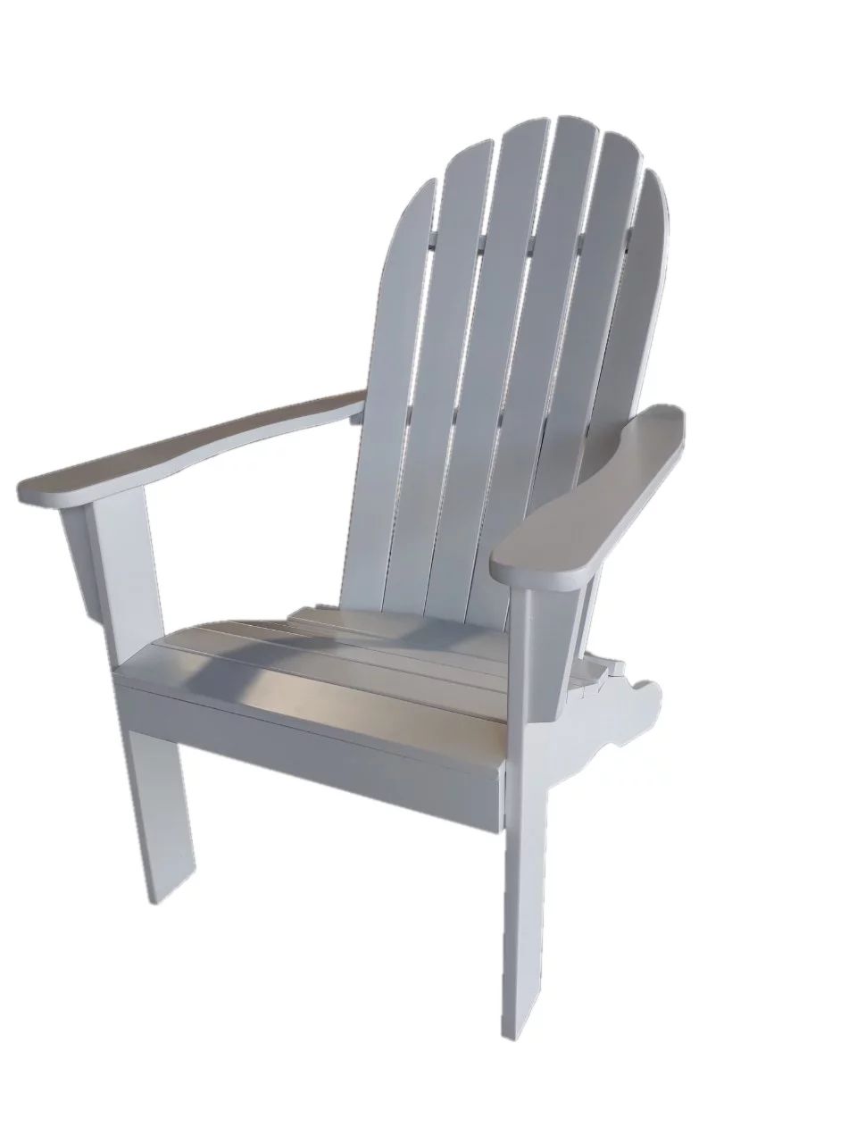 Mainstays Wood Outdoor Adirondack Chair, White Color - Walmart.com | Walmart (US)