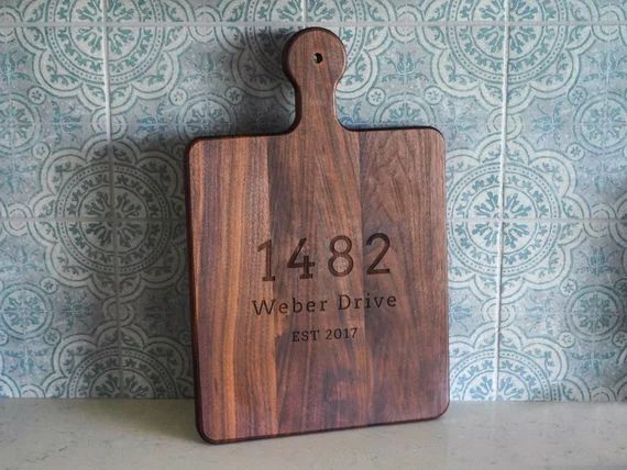 Address gift Charcuterie Board  Zip Code Real Estate Closing Gift personalized Charcuterie Board ... | Etsy (US)
