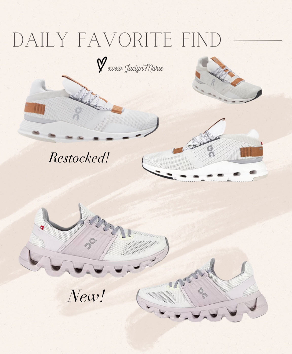 Cloudswift sneaker ; white and pearl cloudnova ; white cloudnova restocked ; new on cloud sneakers ; trending sneakers for women ; gift idea for her ; running sneakers ; must have fitness sneakers ; travel must have 

#LTKtravel #LTKshoecrush #LTKfitness
