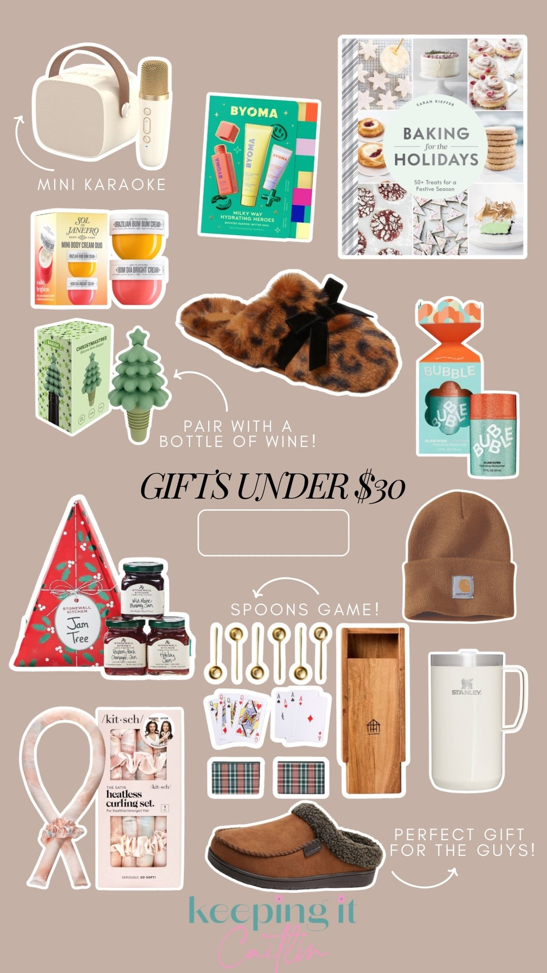 Gift ideas for everyone under $30! 

#LTKFindsUnder50 #LTKGiftGuide #LTKHoliday