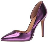 Jessica Simpson Womens Prizma 8 Metallic D'Orsay Heels Purple 5.5 Medium (B,M) | Amazon (US)