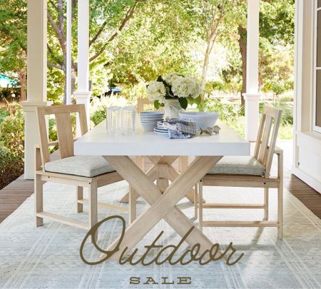 Indio Concrete & Eucalyptus X-Base Outdoor Dining Table and so much more on sale 

#LTKSaleAlert #LTKSeasonal #LTKHome