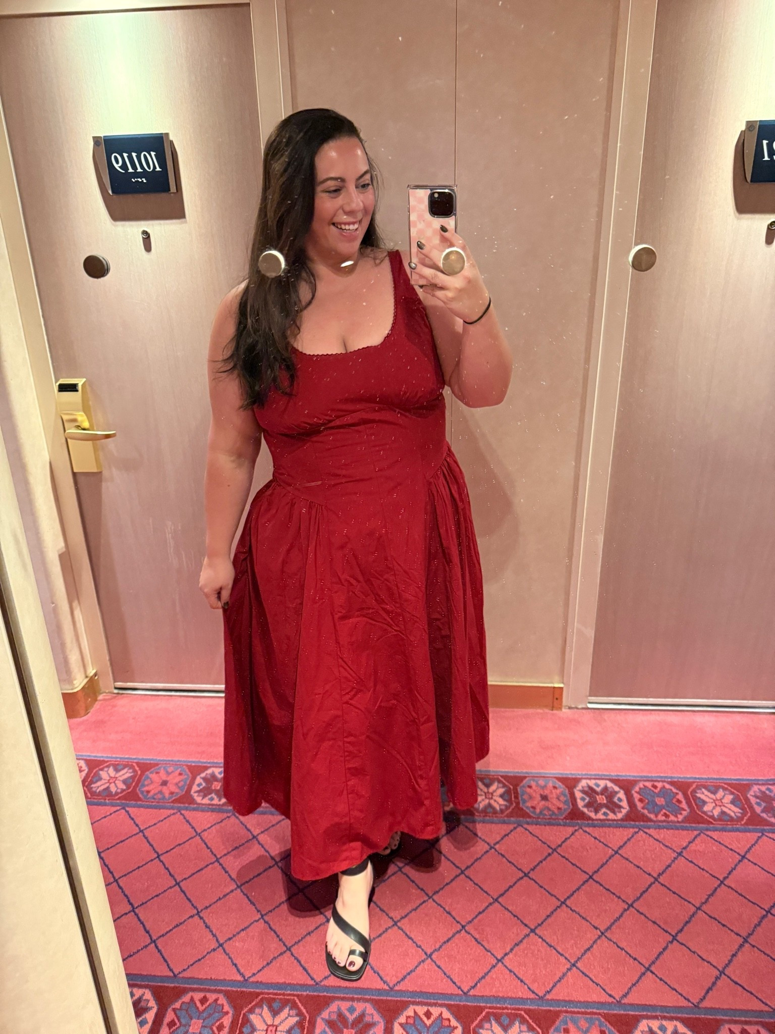 Cruise dinner outfit of the night as a plus size 18/20 - wearing xxl in the dress. Could have done xl

#LTKU