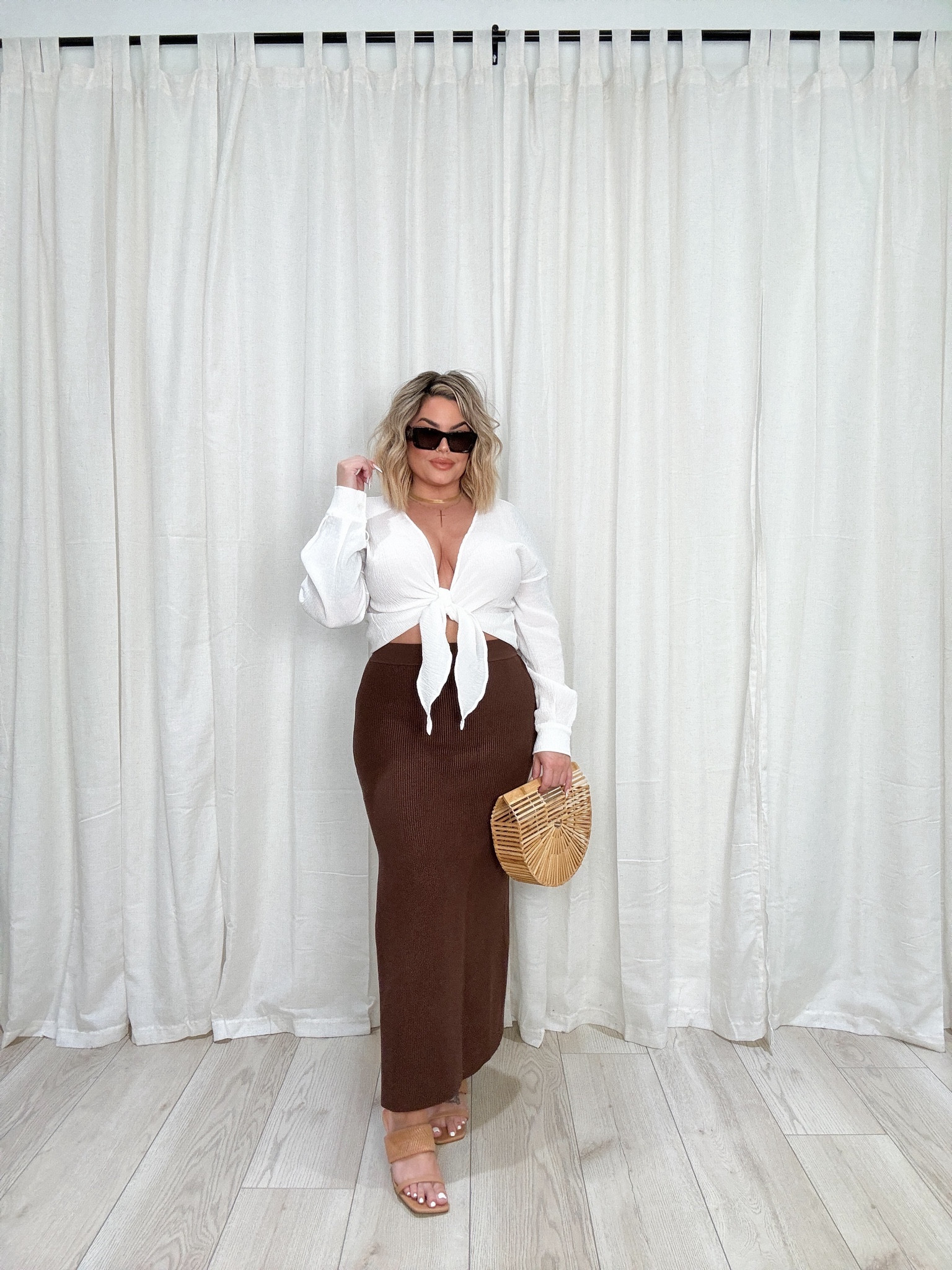 Top xl 
Skirt L 


#LTKstyletip #LTKfindsunder50 #LTKfindsunder100