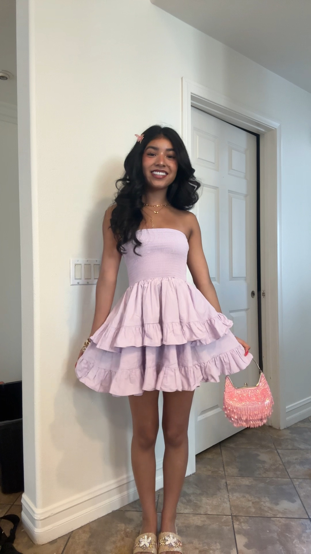 I feel like a pretty little flower in this dress. She’s so cutsieee🥹💜✨ 

#LTKVideo #LTKBacktoSchool