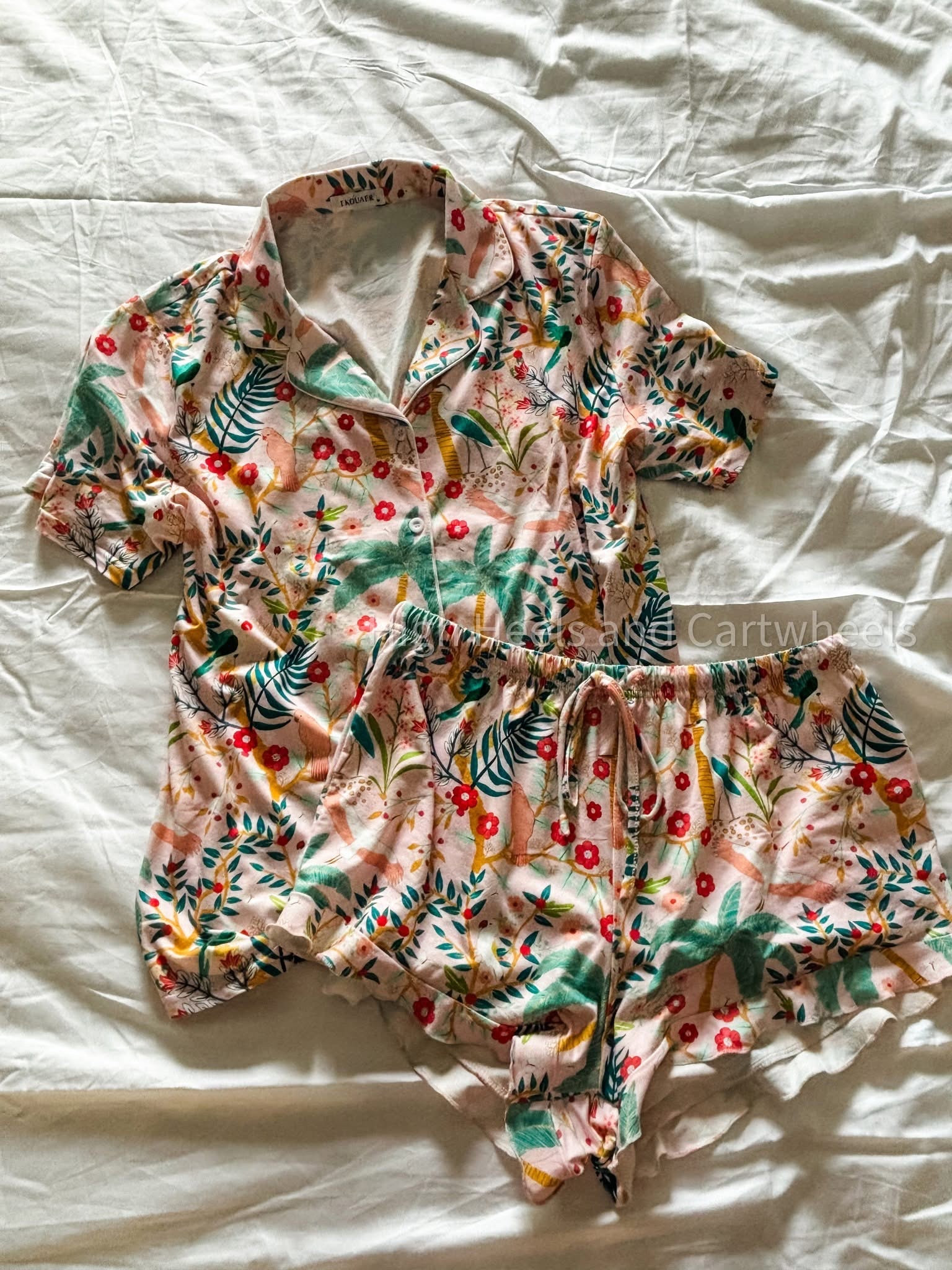 Cutest pj set from Amazon. So comfortable! More designs available.