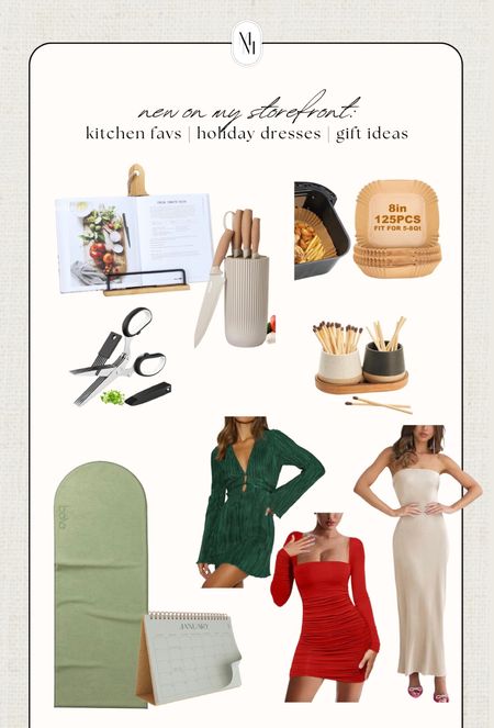 New on my storefront: kitchen favs | holiday dresses | gift ideas 

#LTKfindsunder100 #LTKHoliday #LTKGiftGuide