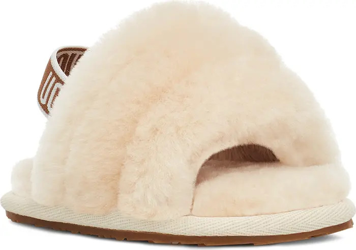 Fluff Yeah Genuine Shearling Slide Sandal | Nordstrom