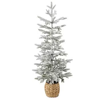 North Pole Trading Co. 36in Flocked Christmas Tabletop Tree | JCPenney