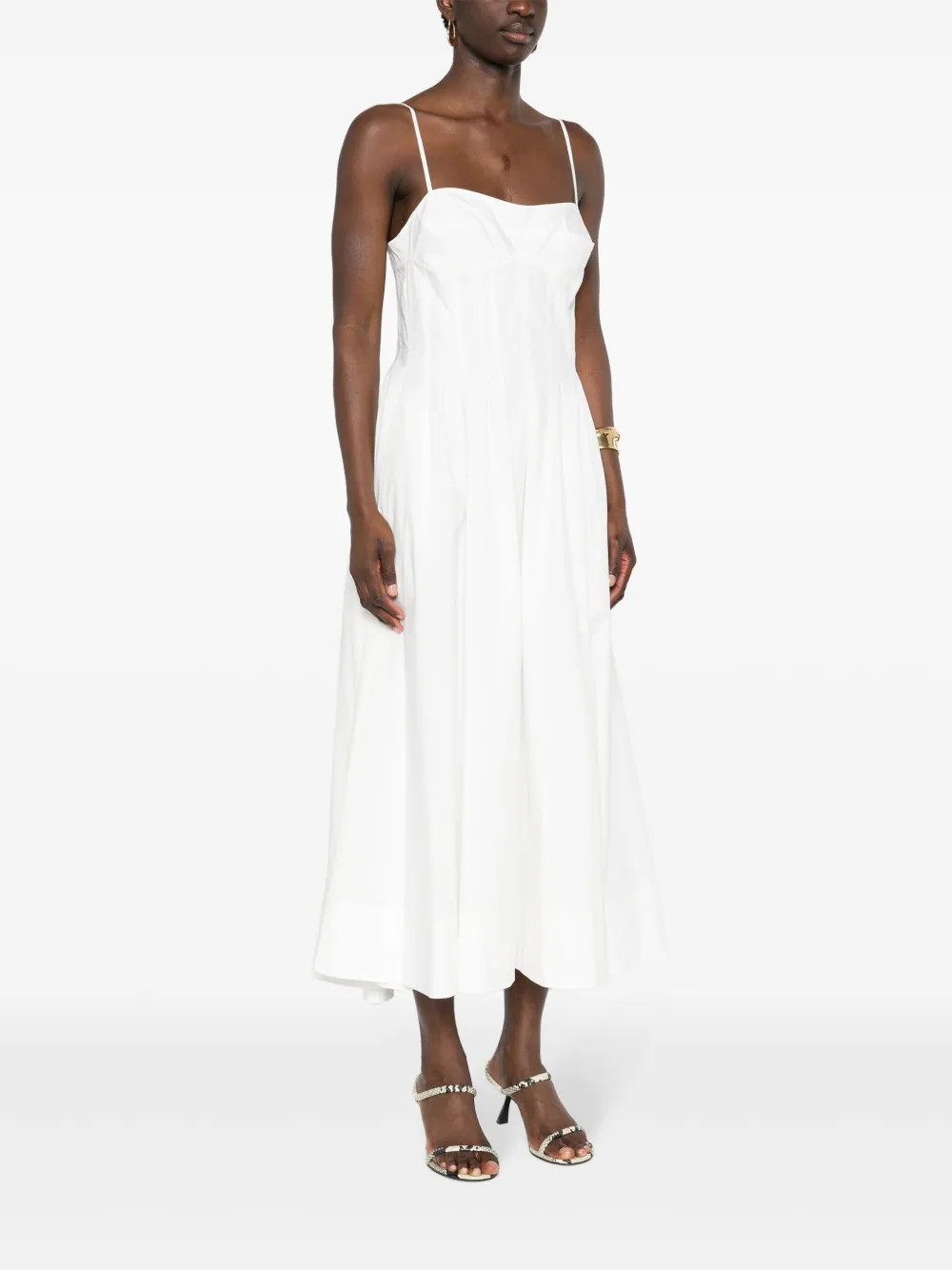 Kittiya cotton midi dress | Farfetch Global