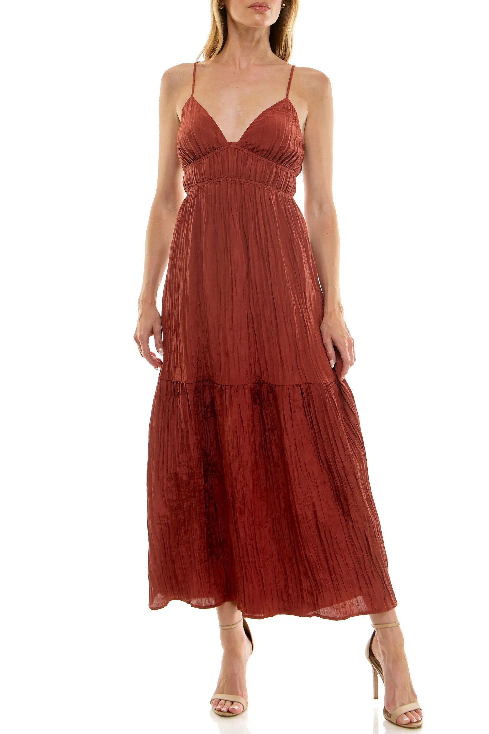 Cami Empire Waist Tiered Maxi Dress (Women) | Nordstromrack | Nordstrom Rack
