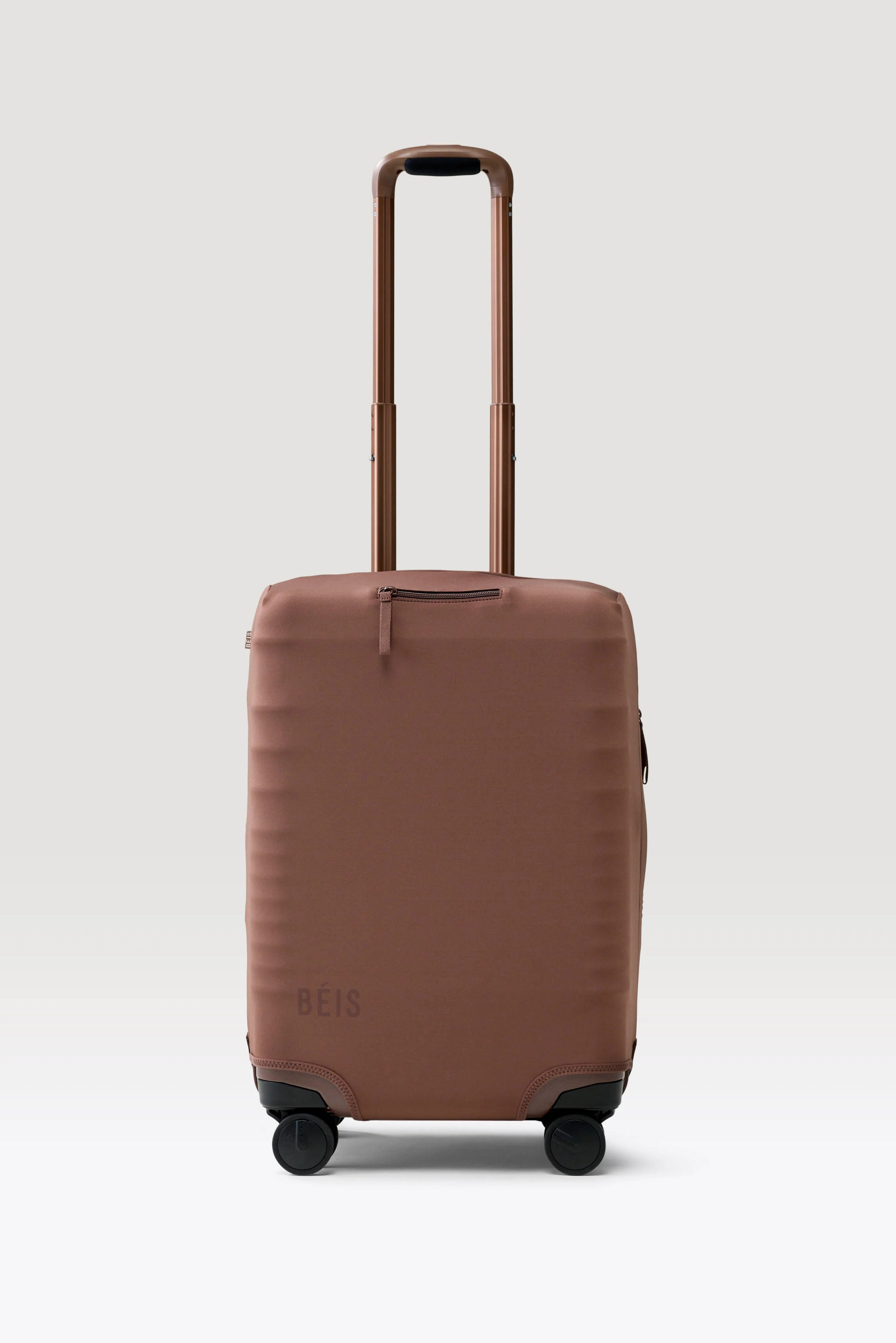 B\u00c9IS 'The Carry-On Luggage Cover' in Maple - Brown Carry-On Luggage Cover Protector | BEIS