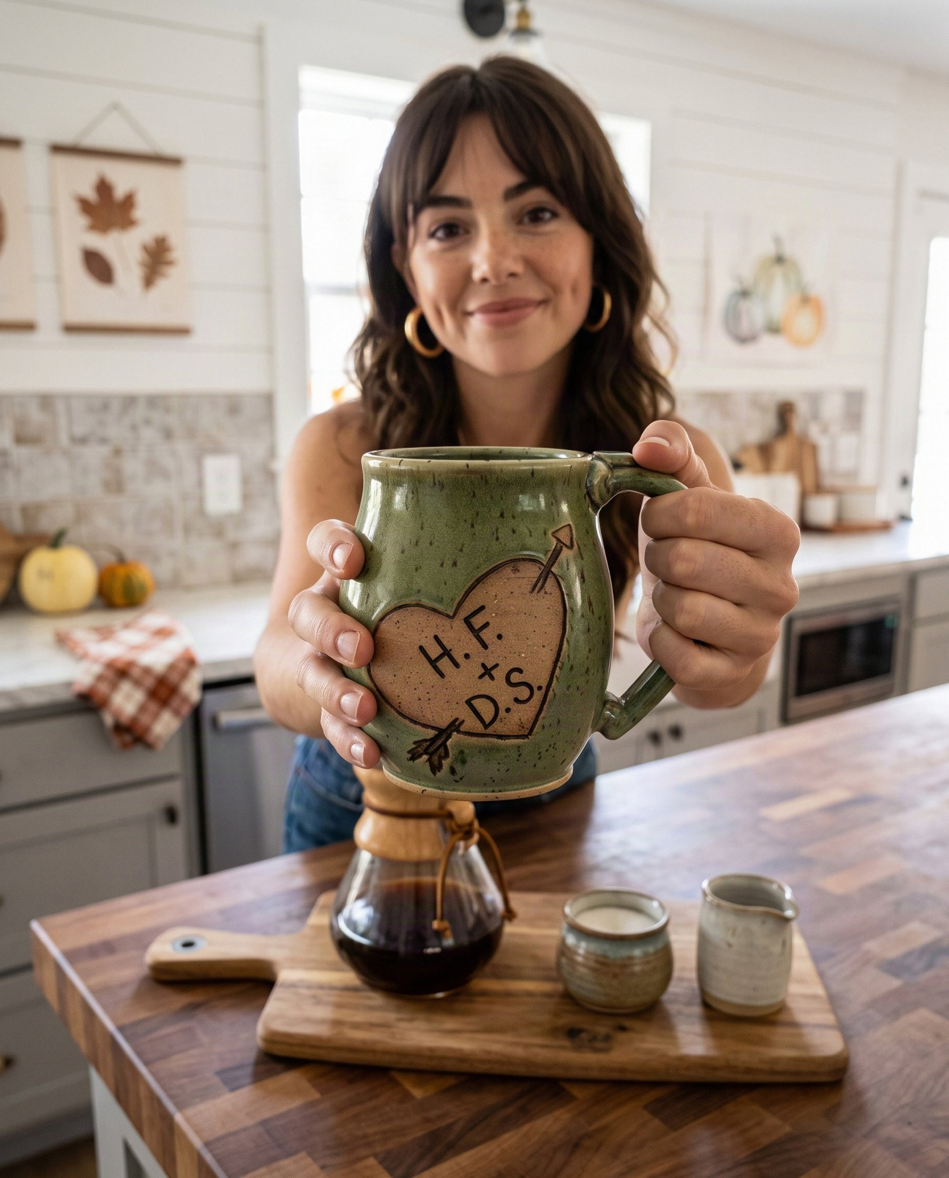 Handmade Love Initials Coffee Mug 
BUY HERE: https://bit.ly/4hnhPFU

#CoffeeMug #coffeemugcollection #couplegifts #weddinggiftideas #BridalShowerGift #CommissionsEarned 

 #LTKdayinmylife #LTKfoodie #LTKHome