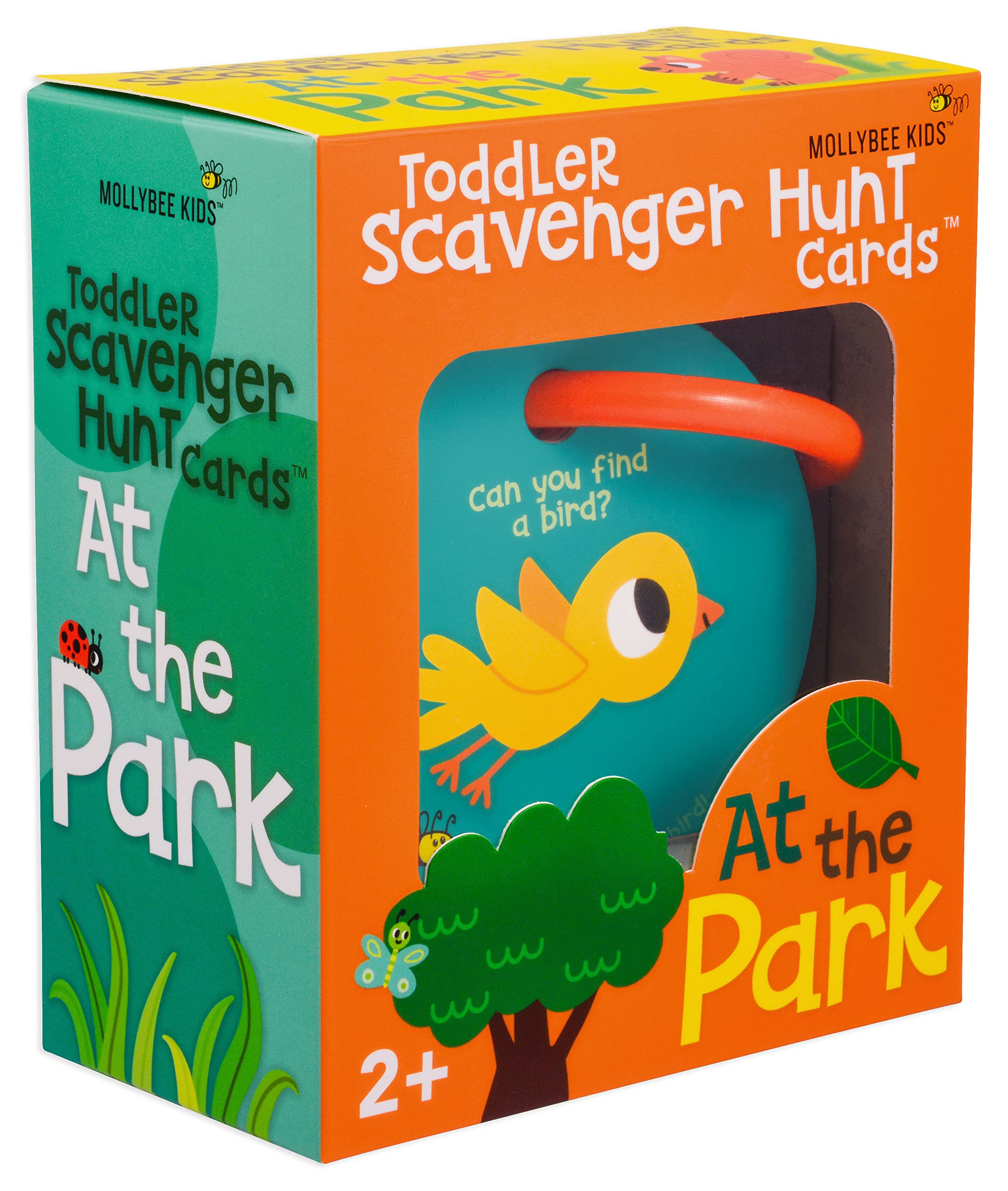 MOLLYBEE KIDS Outdoor Toddler Scavenger Hunt Cards at The Park, Gifts for Ages 2+ | Amazon (US)