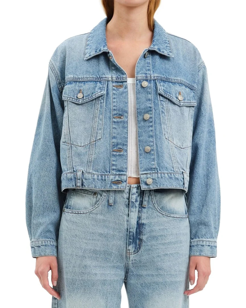 Daze Denim Bestie Caught Up Cropped Denim Jacket | Shop Simon