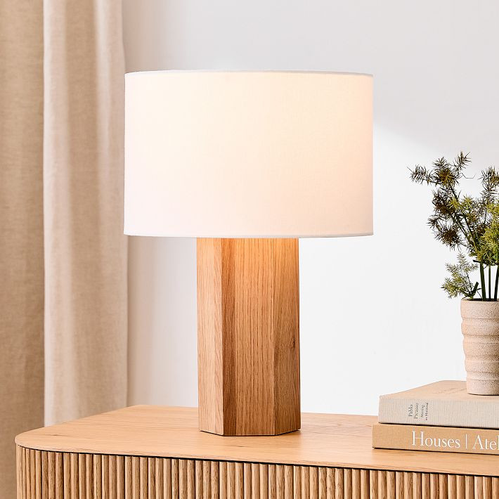 Culver Wood Table Lamp (20"–24") | West Elm (US)