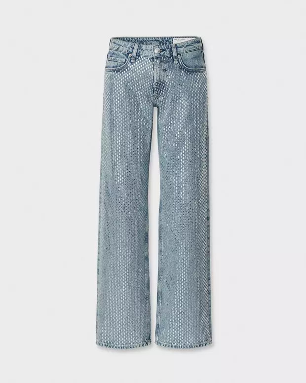 Cam Embellished Relaxed Straight Jean | rag & bone