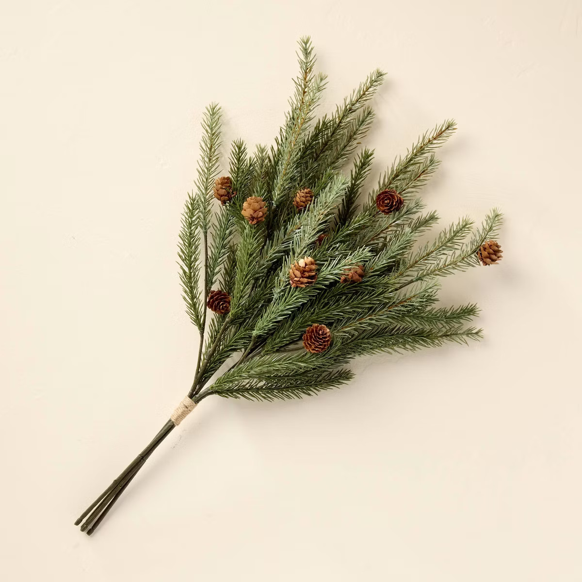 23" Faux Spruce and Pinecone Christmas Branch Bundle - Hearth & Hand™ with Magnolia | Target