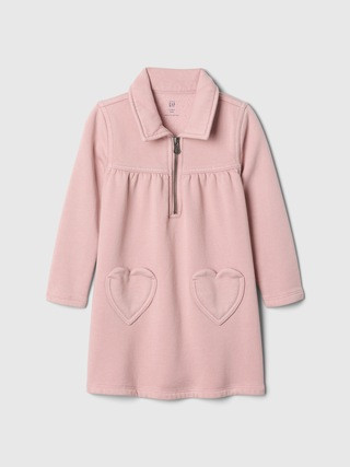 Baby &amp; Toddler  Vintage Soft Half-Zip Dress | Gap (US)