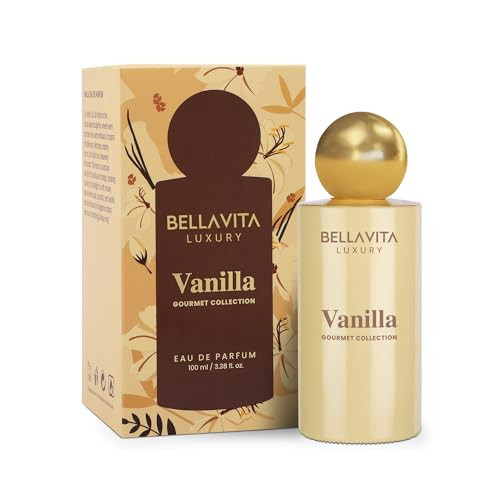 BELLAVITA Gourmet Collection Vanilla Edp Musk, Fruity Long Lasting Fragrance Perfume For Men And Women 100ml | Amazon (US)