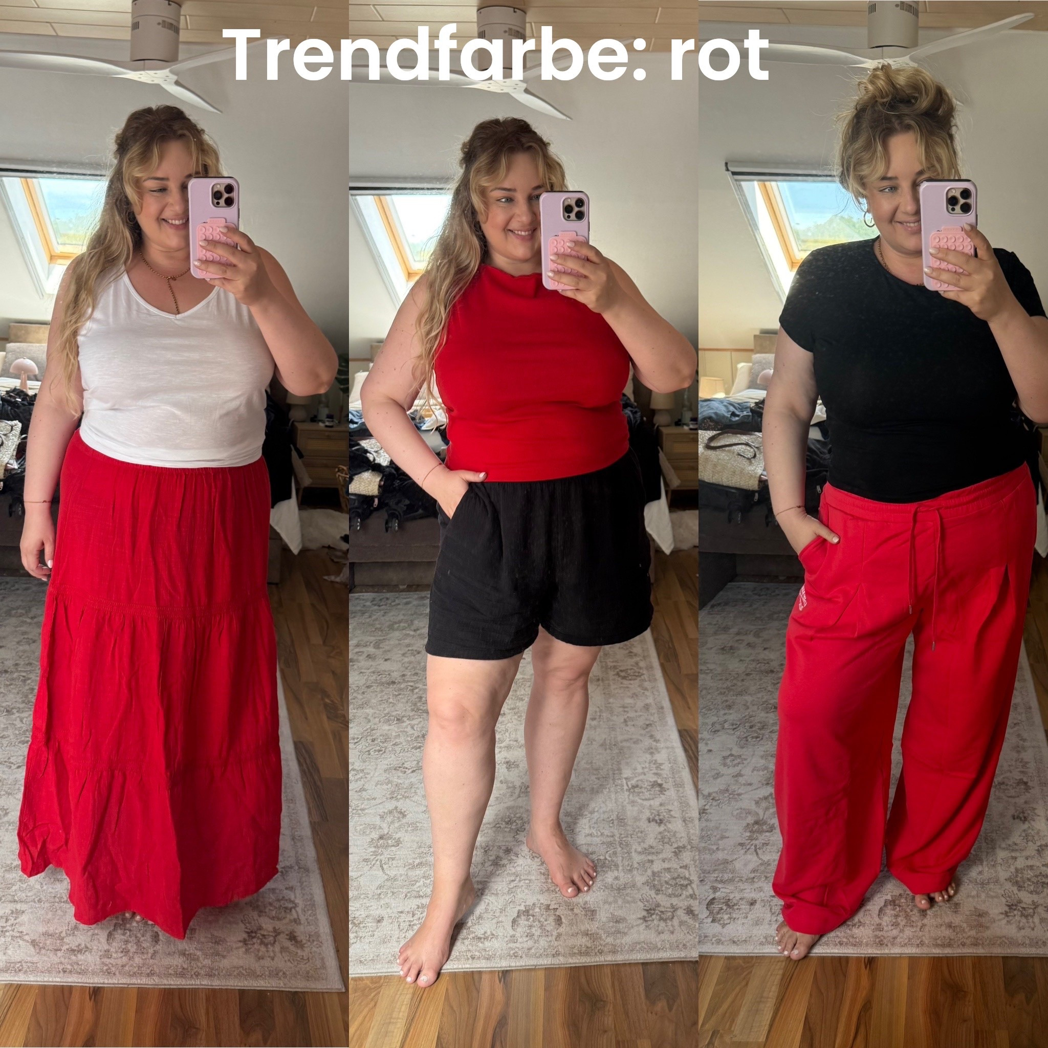 Trendfarbe rot ❤️

#LTKFashionMonth #LTKsummer #LTKplussize