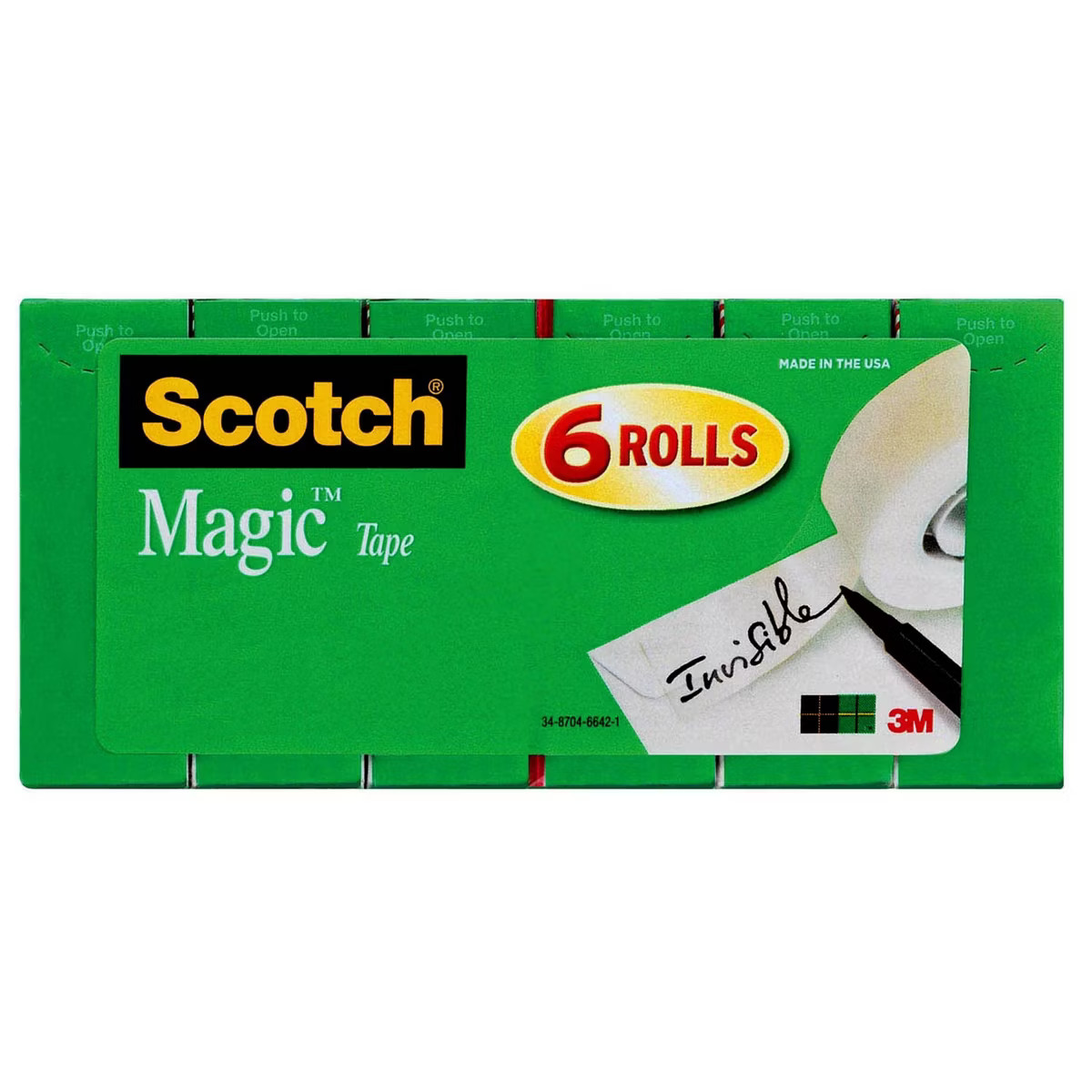 Scotch 6pk Magic Tape 3/4"x800" | Target