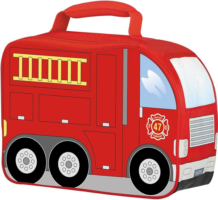 Thermos Novelty Soft Lunch Kit, Firetruck, 4 x 10 x 7 inches | Amazon (US)