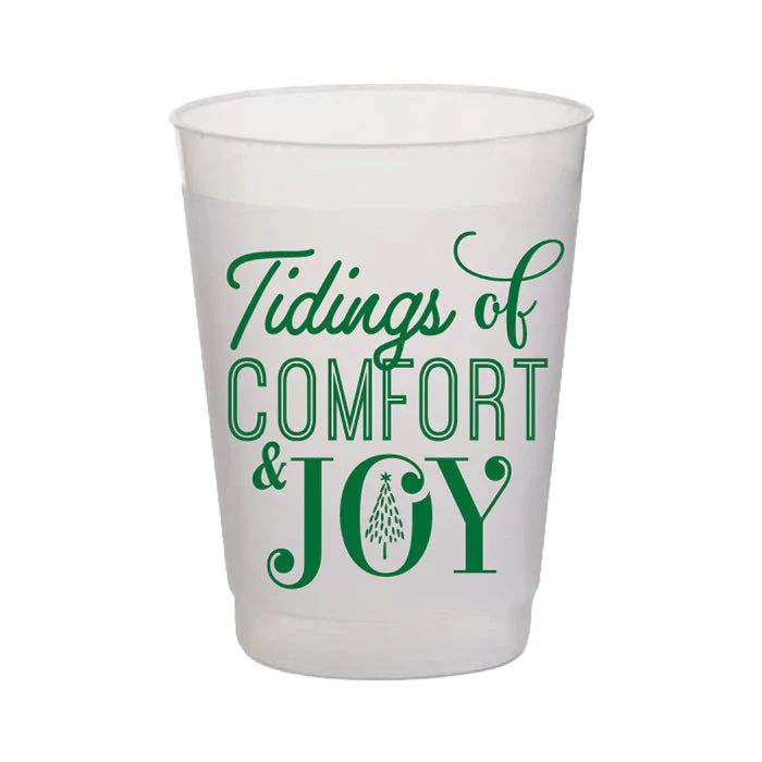 Tidings Of Comfort And Joy Frost Flex Cup | Rosanne Beck Collections