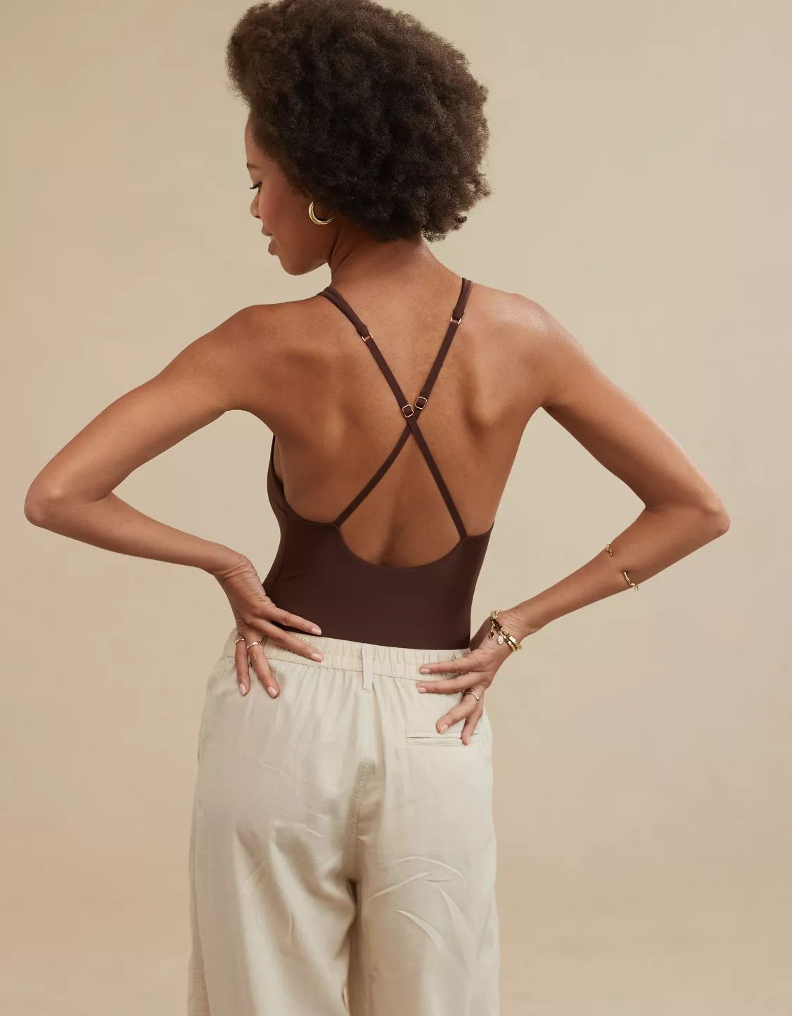 SMOOTHEZ High Neck Bodysuit | Aerie