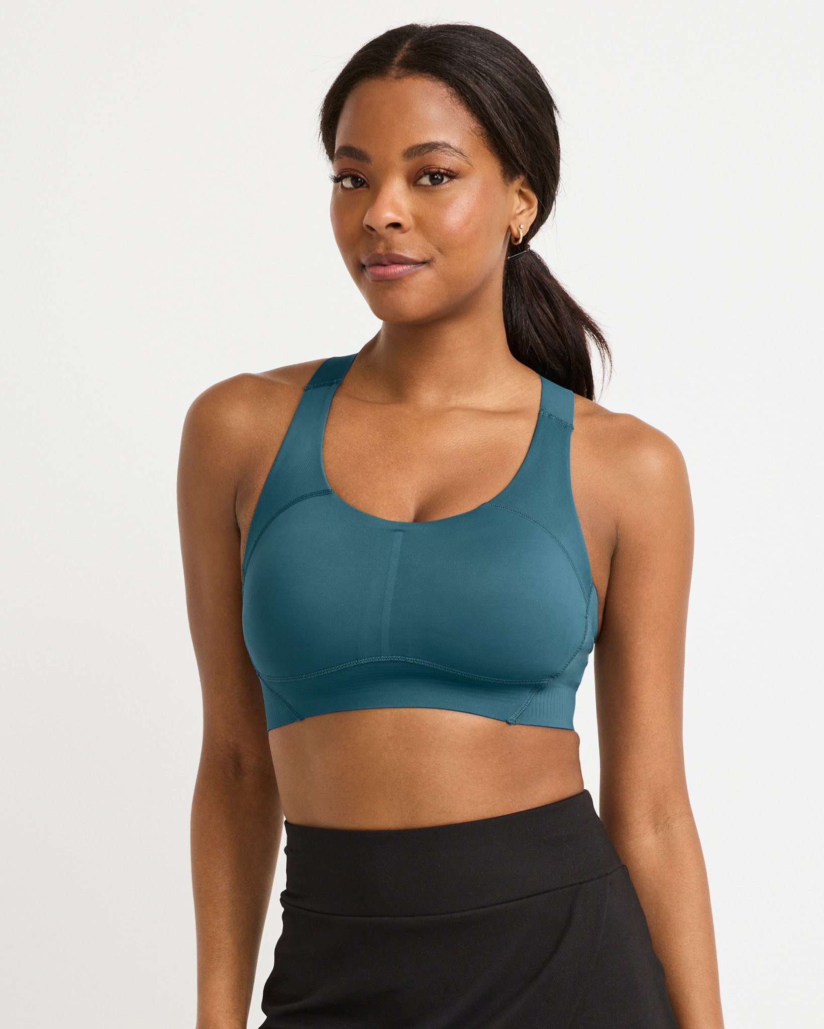 Contour Hold Mid Impact Racerback Sports Bra | Jockey
