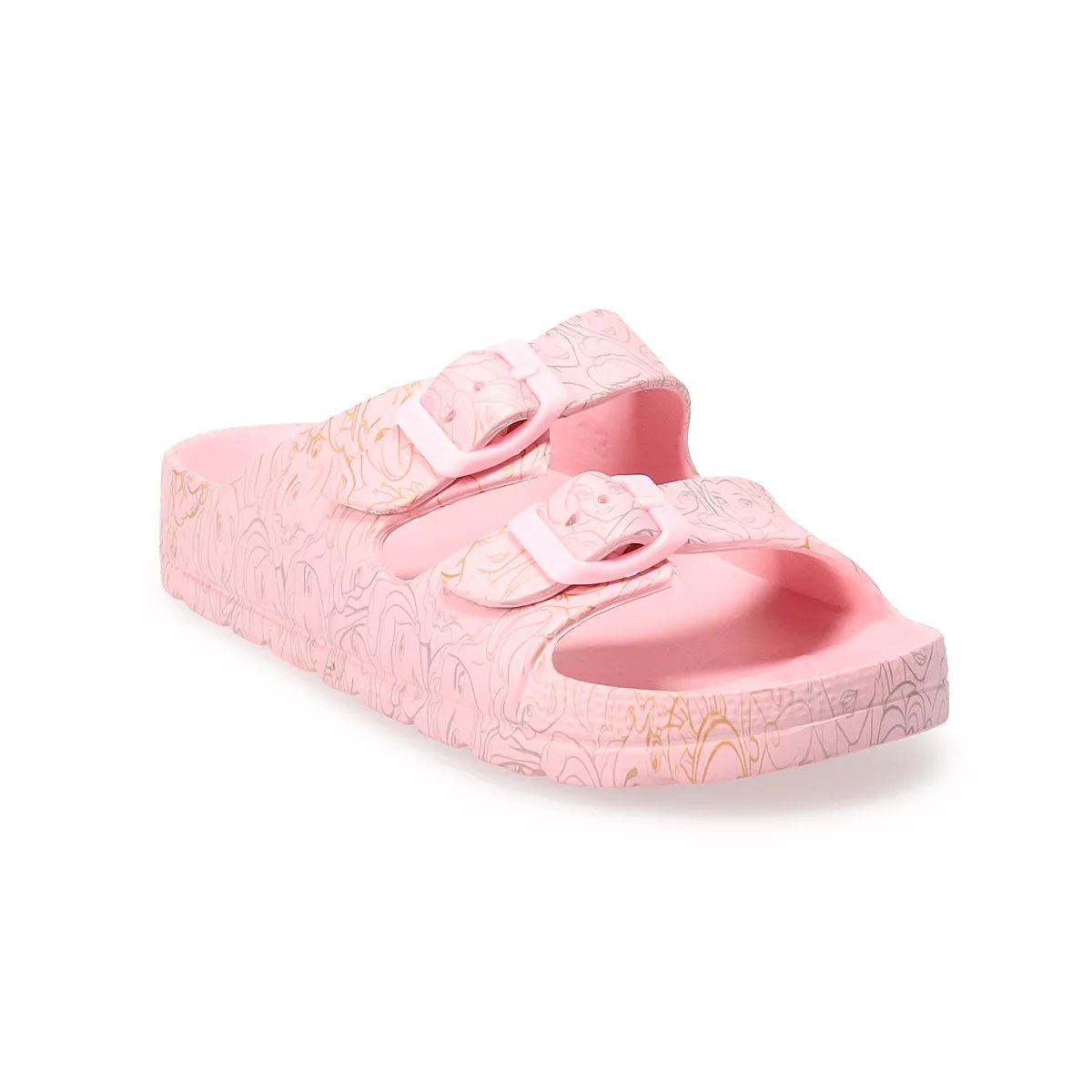 Disney Princess Little Girls' Pillow Foam Slide Sandals | Kohl's
