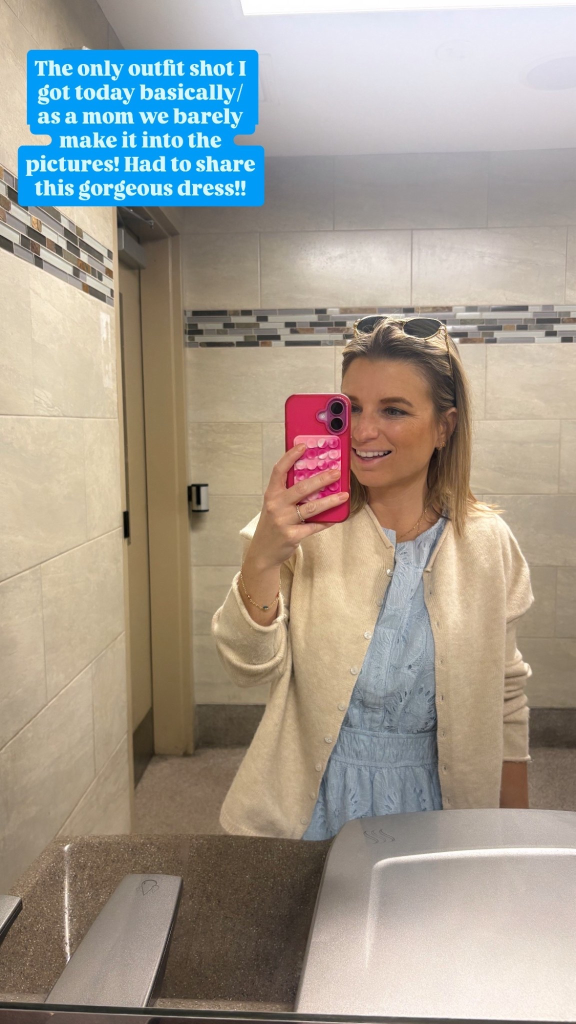 Beautiful blue dress! Cute cardigan— I love the collar and it’s great for layering around the neck or no- thin and perfect for spring! 

#LTKSaleAlert #LTKPetite #LTKootd