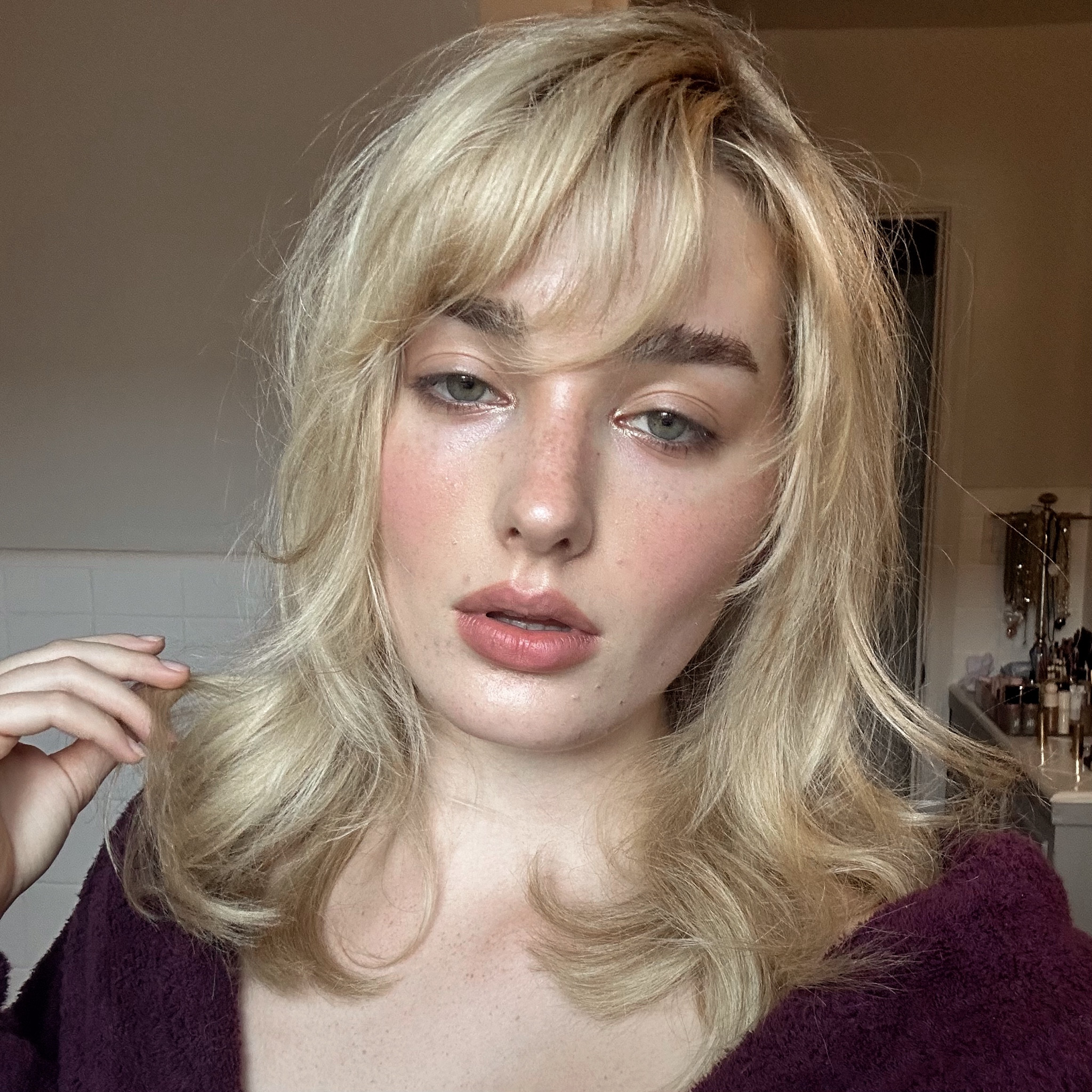 my messy victoria secret model hair products 🎀💇🏼‍♀️