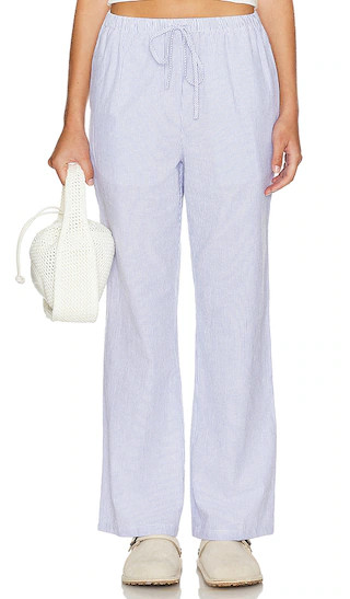 x REVOLVE Sera Pant in Blue & White | Revolve Clothing (Global)