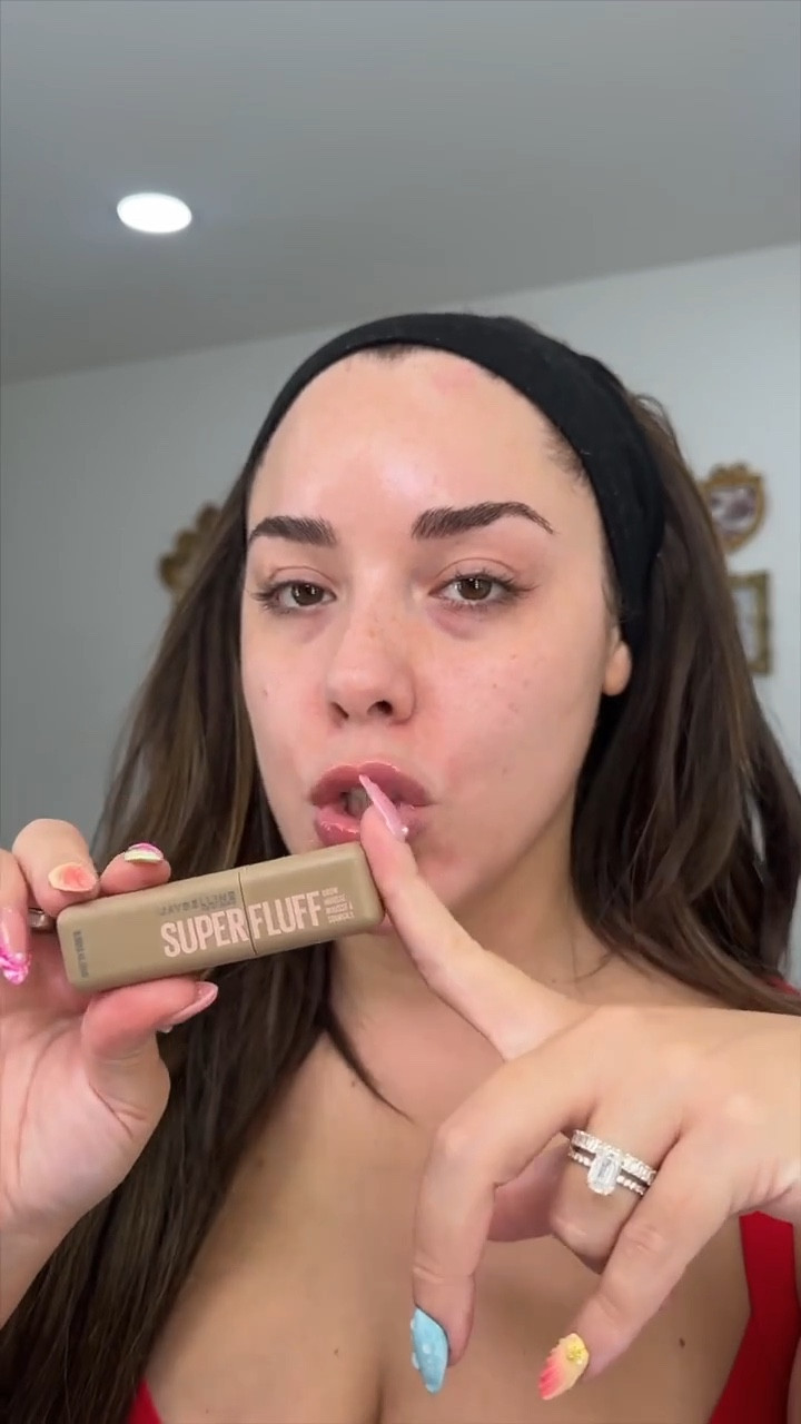 My new ✨unhinged✨ brow routine 😂