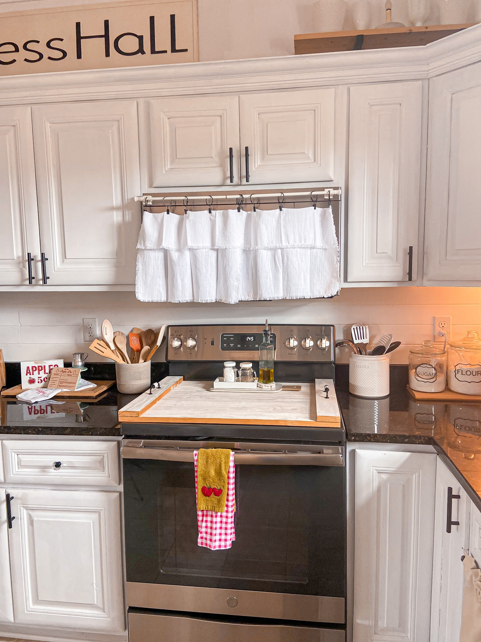 Microwave curtain 

#LTKhome #LTKfamily