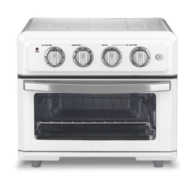 Cuisinart AirFryer Toaster Oven - White &#38; Stainless Steel - TOA-60W | Target