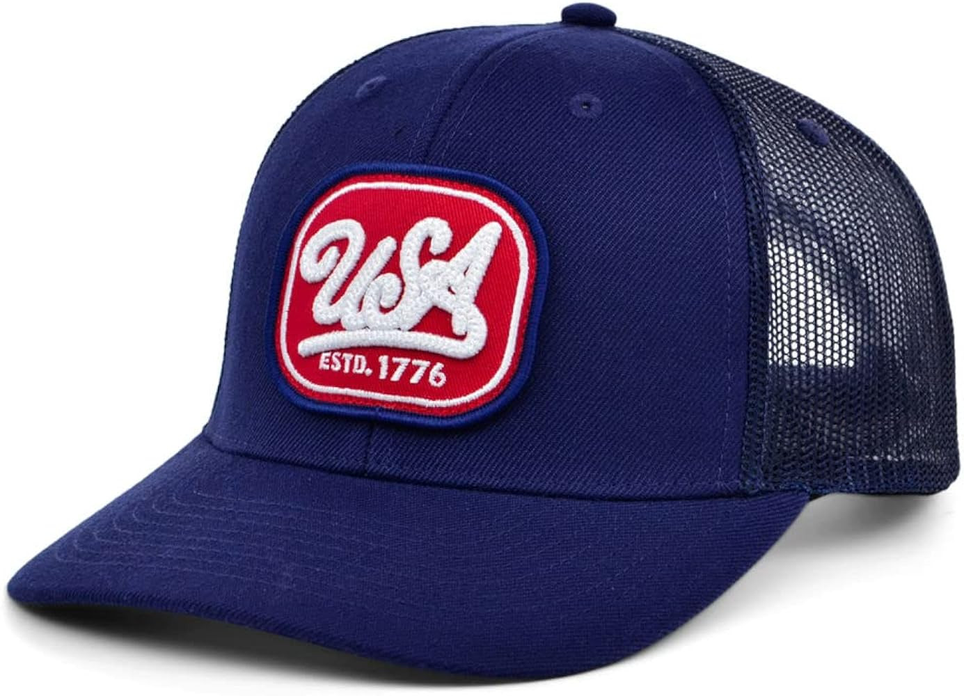 Local Crowns Americana Trucker Adjustable Snapback Cap | Amazon (US)