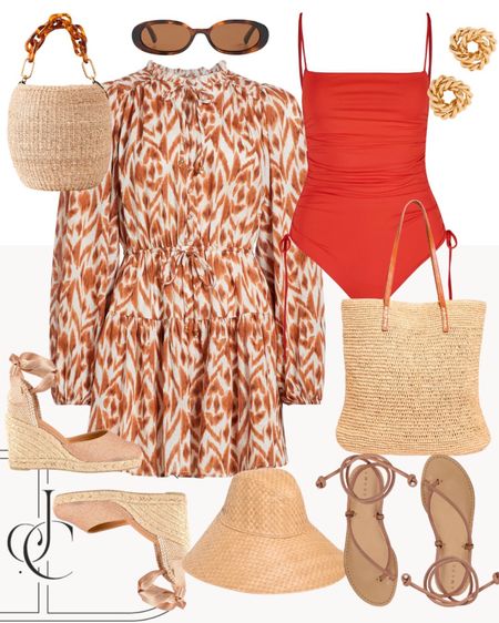 I have more beautiful outfits for a resort trip, these are more for exploring around the resort rather than bumming at the pool or beach! 

Dress, skirt, heels, denim shirts, straw bag 

#LTKtravel #LTKover40 #LTKswim