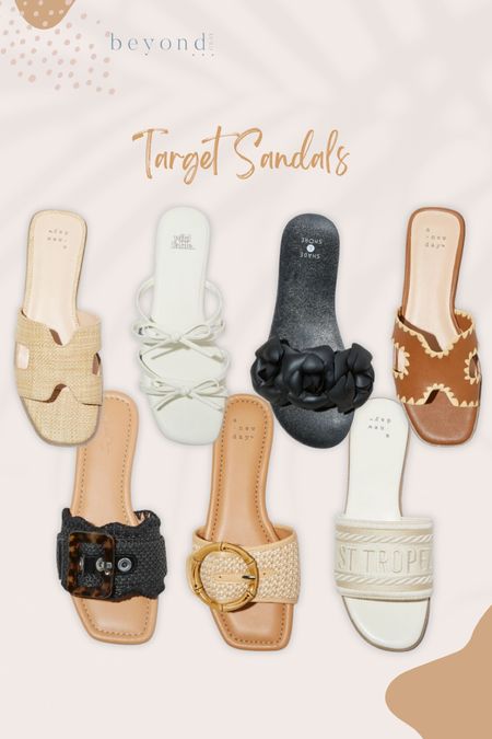 Statement sandals from target I found for the summer… some are even designer dupes!

#LTKFindsUnder50 #LTKStyleTip #LTKShoeCrush