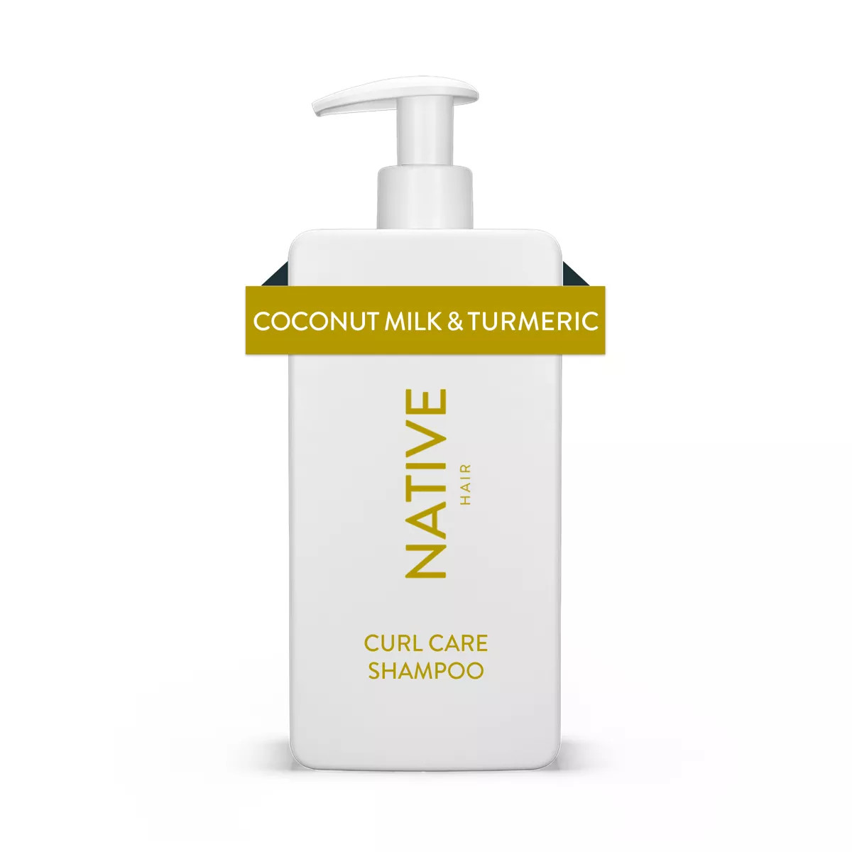 Native Coconut Milk & Turmeric Curl Care Shampoo Sulfate, Paraben, and Silicone Free - 16.5 fl oz | Target