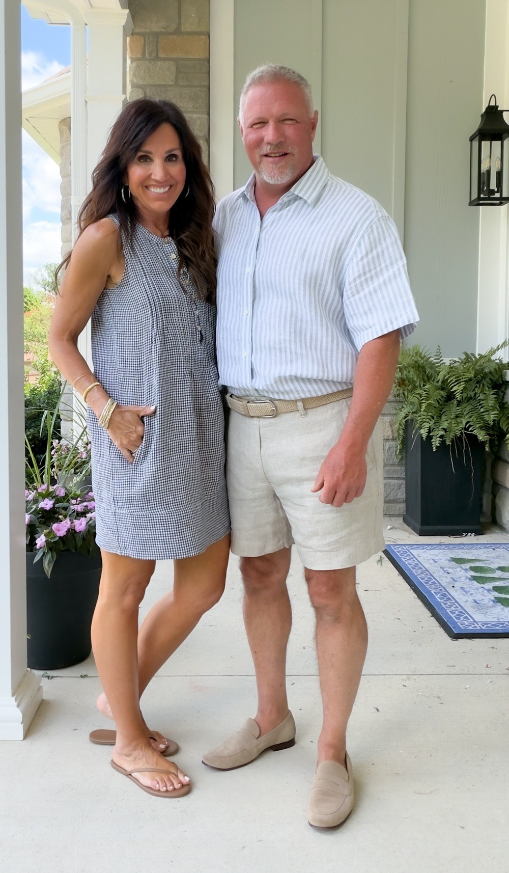 Our favorite Quince pieces 

My Dress - XS 
His Shirt - XL 
His Shorts -Large
@Quince

#LTKSeasonal #LTKOver40